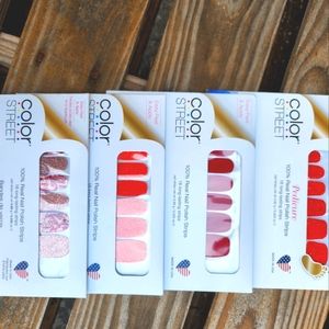 Color Street Nails Lot of 4